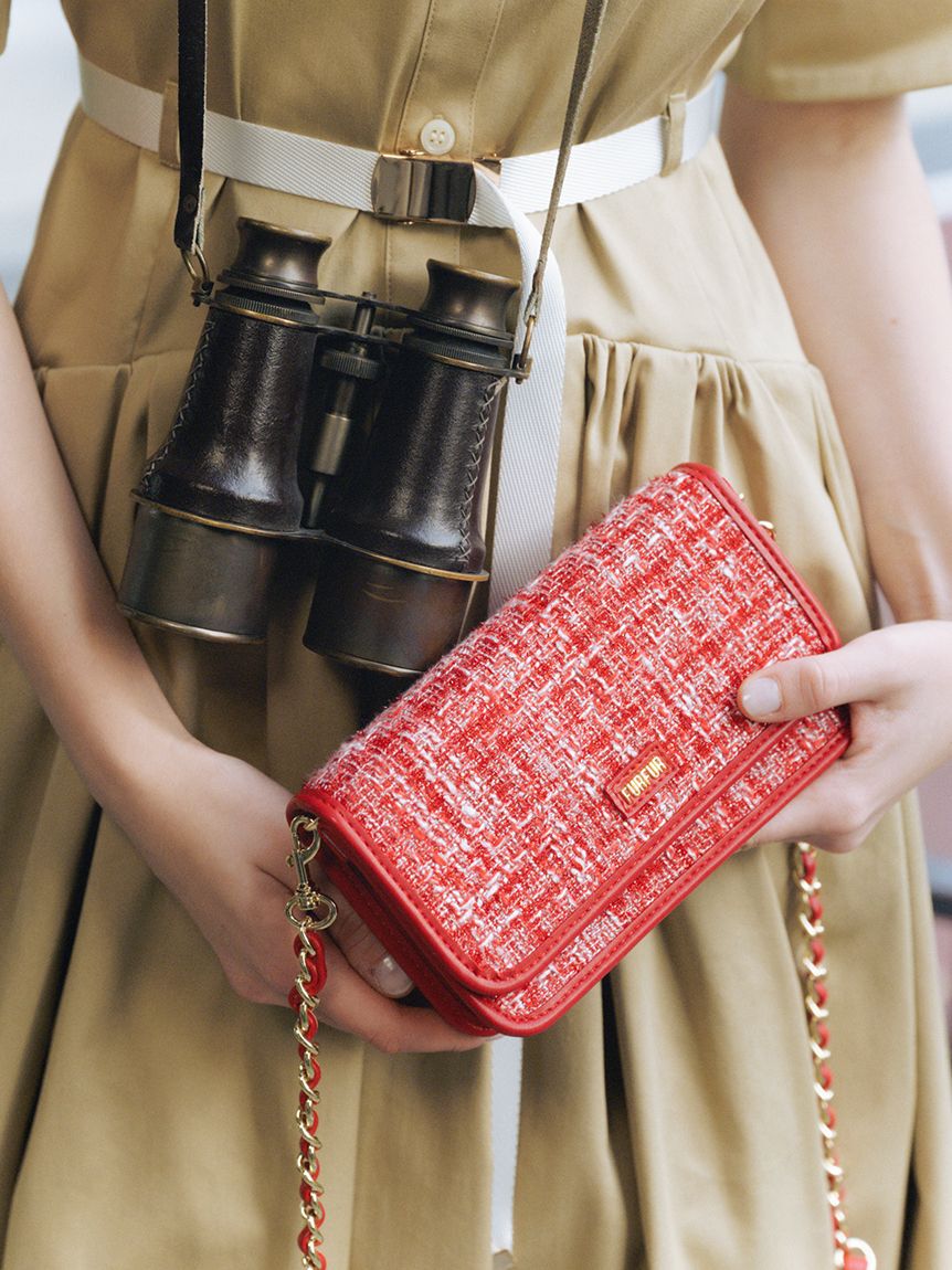 FURFUR「【限定サイズ】ベルト付きコードレーンシャツワンピース」|ワンピース|