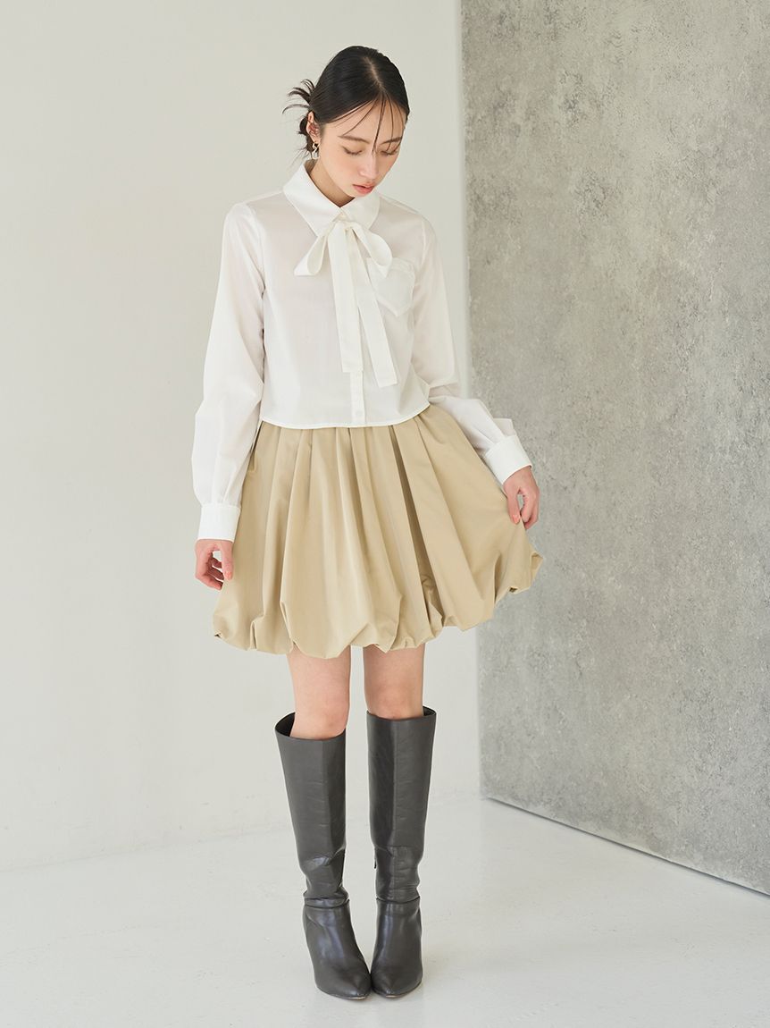 SNIDEL「バルーンフレアスカショーパン」|その他|