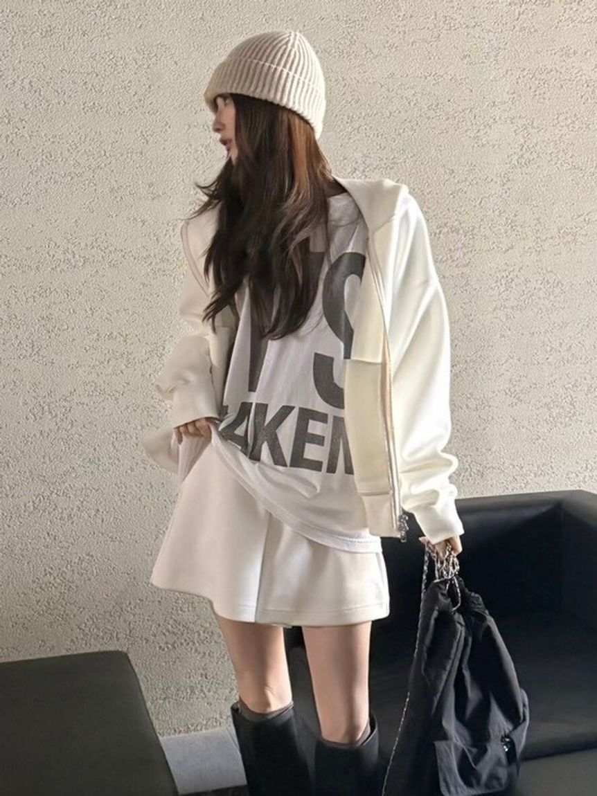 FRAY I.D「ダンボールジップアップパーカー」|パーカー|WHT