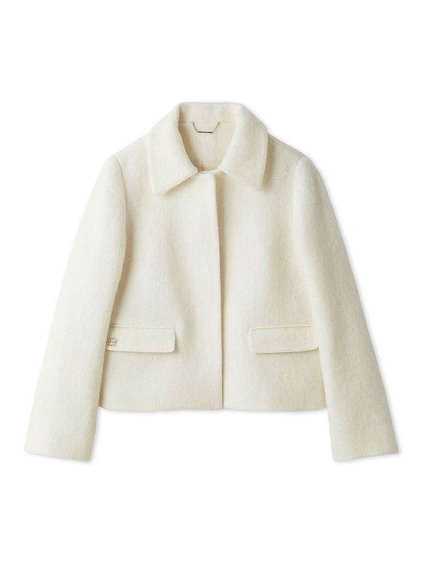 CELFORD「ステンカラーショートジャケット」|テーラードジャケット|