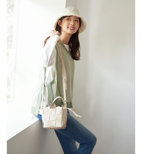 ikka「UVフリンジバケットハット」|その他|