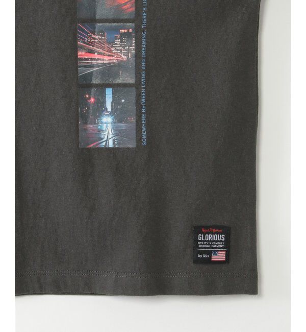 ikka kids「フォトプリントレイヤービッグTシャツ（120~160cm）」|Tシャツ・カットソー|