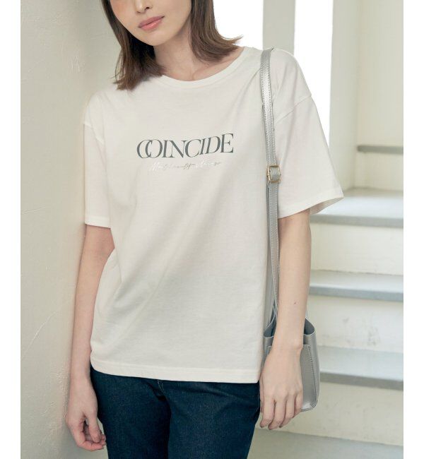 ikka「ロゴフォトプリントTシャツ」|Tシャツ・カットソー|