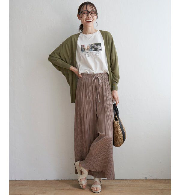 ikka「ロゴフォトプリントTシャツ」|Tシャツ・カットソー|