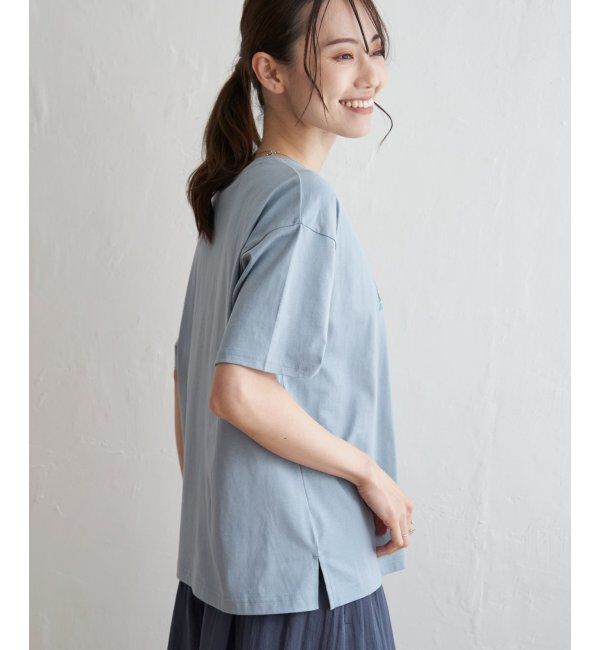 ikka「ロゴフォトプリントTシャツ」|Tシャツ・カットソー|