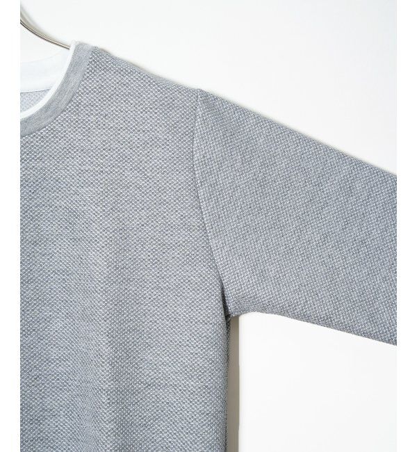 ikka「【雑誌MonoMax4月号掲載】パイナップルレイヤードロンT」|Tシャツ・カットソー|