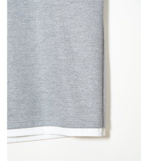 ikka「【雑誌MonoMax4月号掲載】パイナップルレイヤードロンT」|Tシャツ・カットソー|