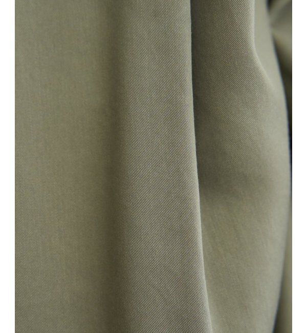 ikka「セルロース／デニムポケ付きシャツ」|シャツ・ブラウス|