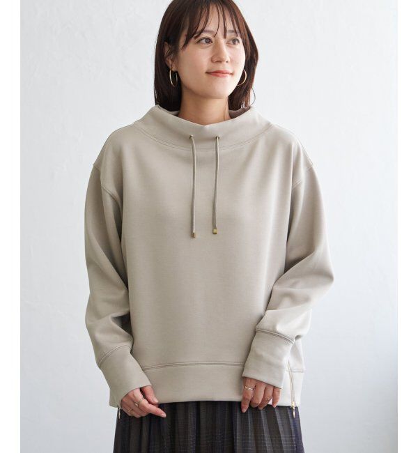 ikka「GOKU楽鹿の子ダンボールプルオーバー」|パーカー|