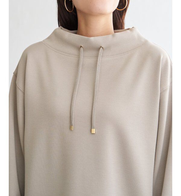 ikka「GOKU楽鹿の子ダンボールプルオーバー」|パーカー|