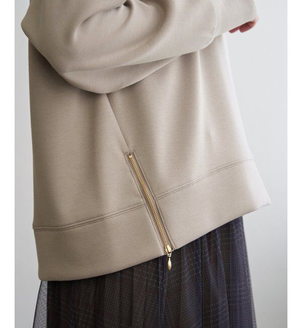 ikka「GOKU楽鹿の子ダンボールプルオーバー」|パーカー|