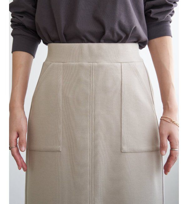 ikka「GOKU楽鹿の子ダンボールスカート」|スカート|