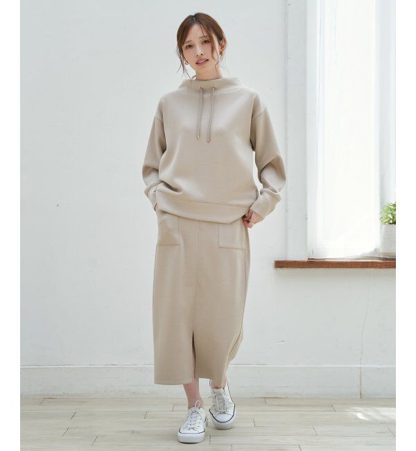 ikka「GOKU楽鹿の子ダンボールスカート」|スカート|