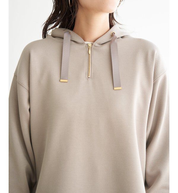 ikka「GOKU楽 鹿の子ダンボールパーカー」|パーカー|