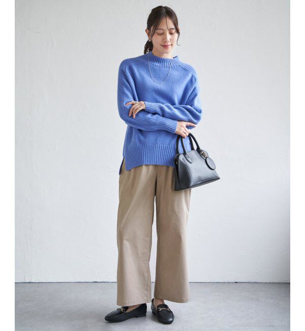 ikka「デニム／チノワイドパンツ」|その他|