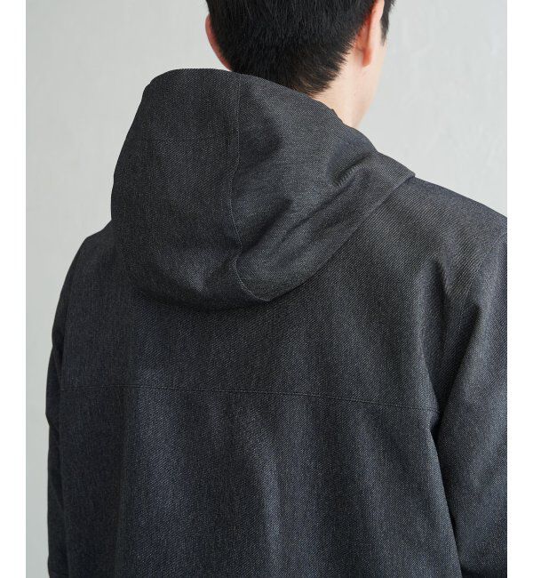 ikka「【雑誌MonoMax4月号掲載】撥水メランジ ジップマウンテンパーカー「小泉孝太郎さん着用モデル」」|ブルゾン・スタジャン|