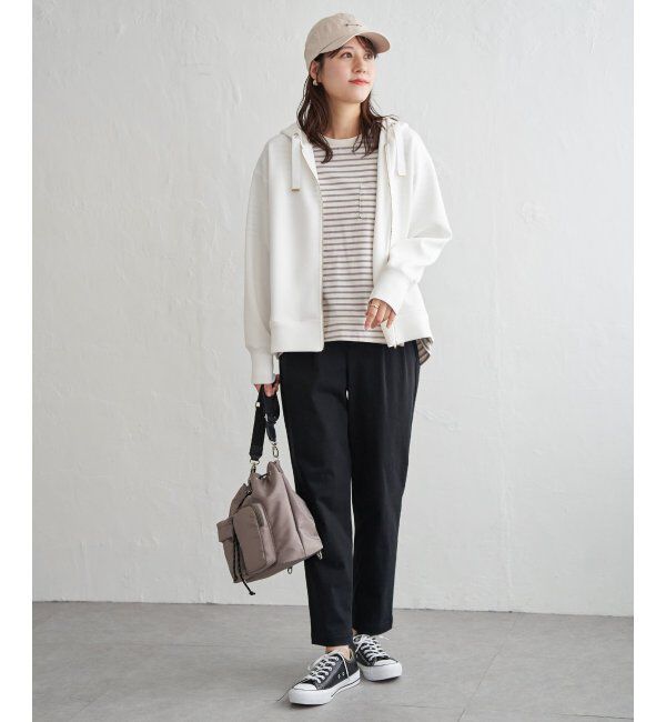 ikka「GOKU楽カノコダンボールパーカ」|パーカー|