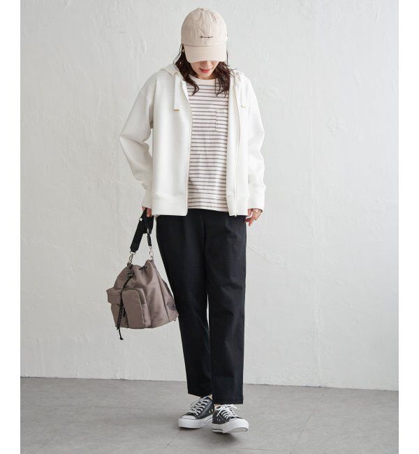 ikka「GOKU楽カノコダンボールパーカ」|パーカー|