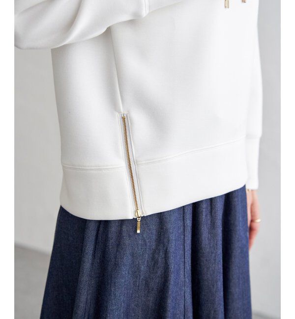 ikka「【雑誌InRed4月号掲載】GOKU楽カノコダンボールプルオーバー【親子コーデ】」|パーカー|