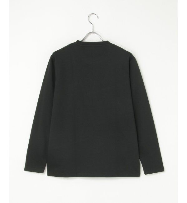 ikka「ブロックスポンチ切り替えロンT」|Tシャツ・カットソー|