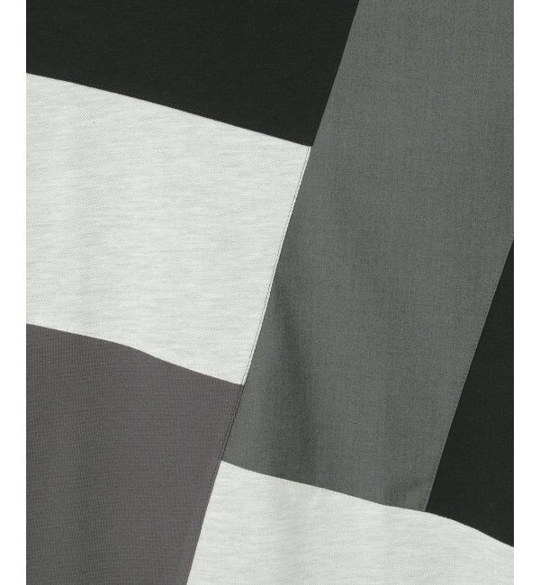 ikka「ブロックスポンチ切り替えロンT」|Tシャツ・カットソー|