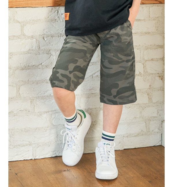 ikka kids「軽量リップ6.5分丈パンツ（120~160cm）」|その他|