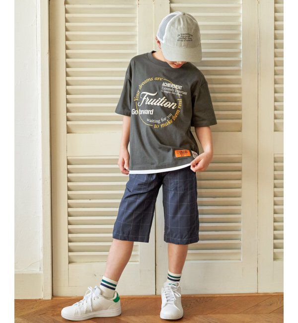 ikka kids「軽量リップ6.5分丈パンツ（120~160cm）」|その他|