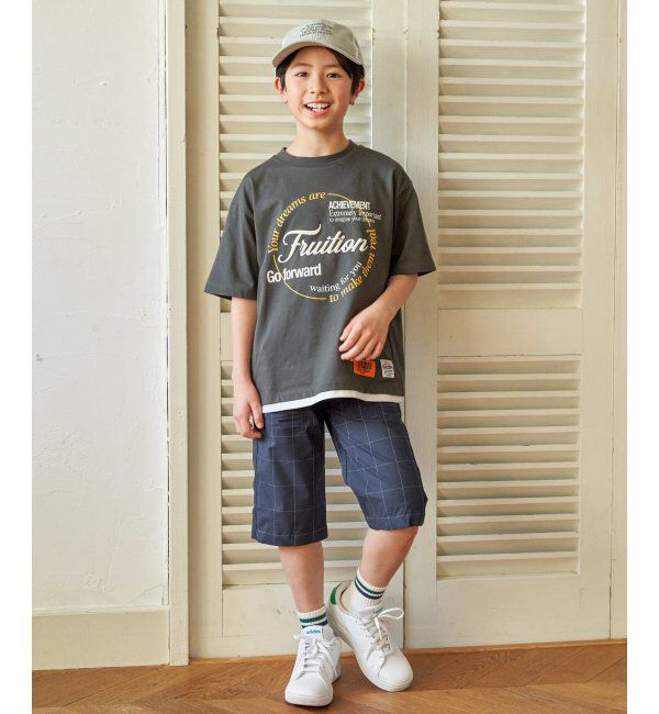 ikka kids「軽量リップ6.5分丈パンツ（120~160cm）」|その他|