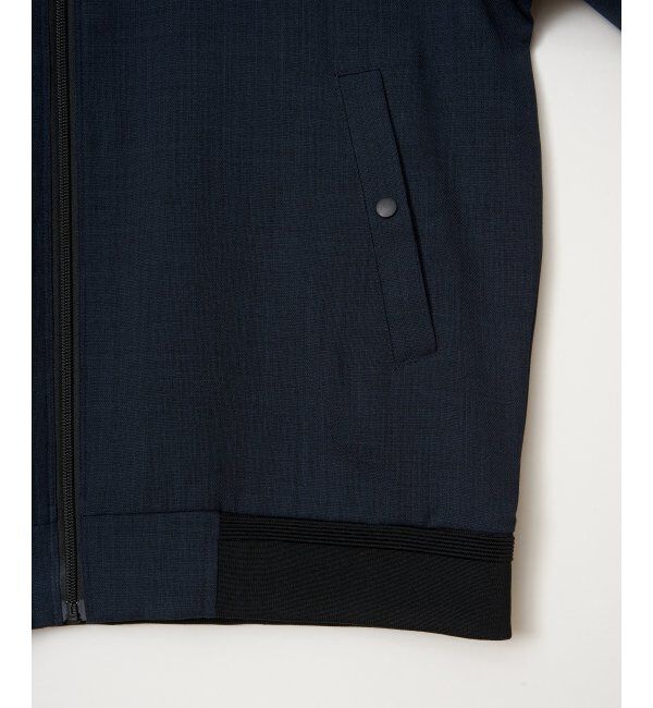 ikka「【雑誌MonoMax4月号掲載】イージーケアリネンライクブルゾン「小泉孝太郎さん着用モデル」」|ブルゾン・スタジャン|