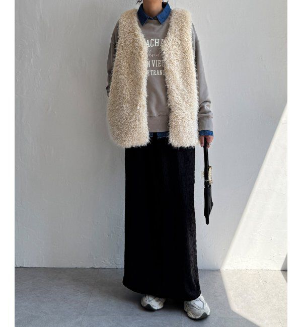 Lbc with Life「チェーンステッチ刺繍ロゴ裏毛プルオーバー」|その他|