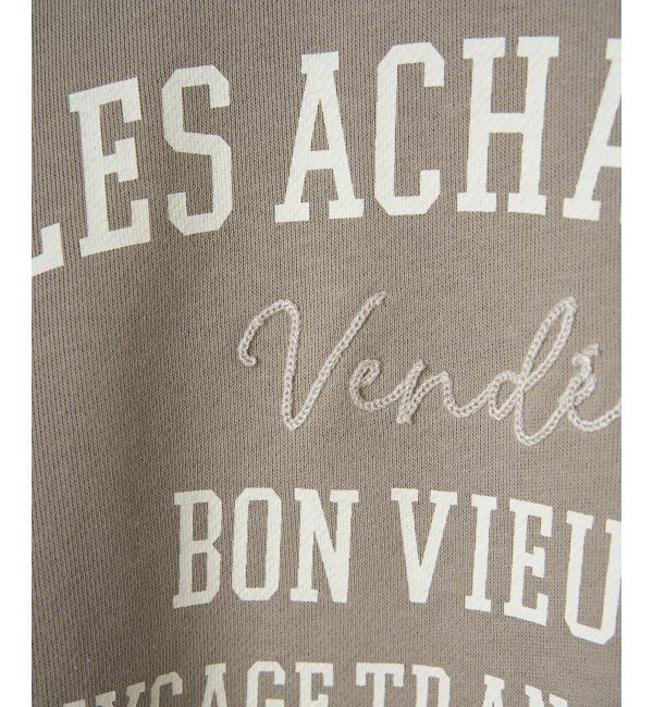 Lbc with Life「チェーンステッチ刺繍ロゴ裏毛プルオーバー」|その他|