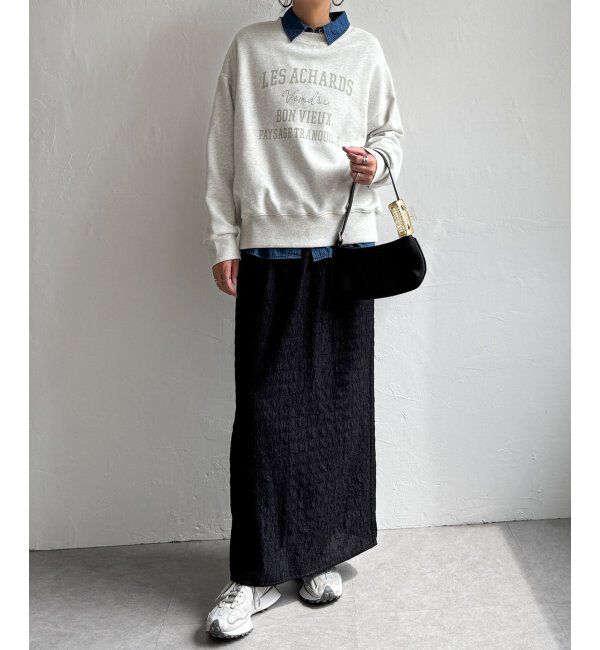 Lbc with Life「チェーンステッチ刺繍ロゴ裏毛プルオーバー」|その他|