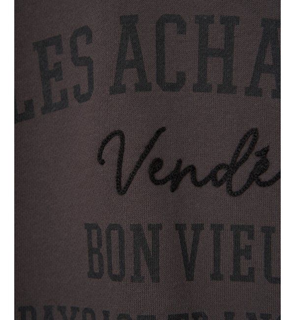 Lbc with Life「チェーンステッチ刺繍ロゴ裏毛プルオーバー」|その他|