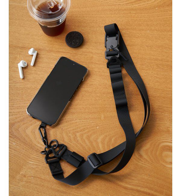 VENCE share style「バックルテープストラップ」|その他|ブラック