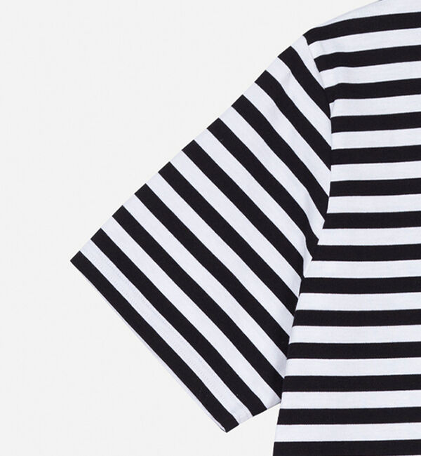 Marimekko「Tasaraita Unikko Tシャツ」|Tシャツ・カットソー|