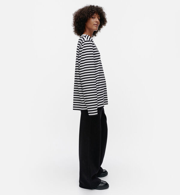 Marimekko「Tasaraita Unisex カットソー」|Tシャツ・カットソー|