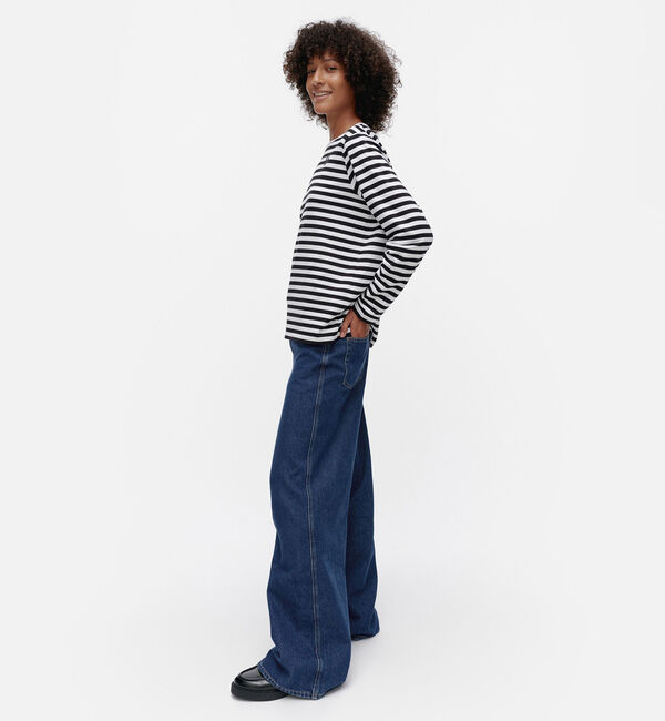 Marimekko「Tasaraita Unikko カットソー」|Tシャツ・カットソー|