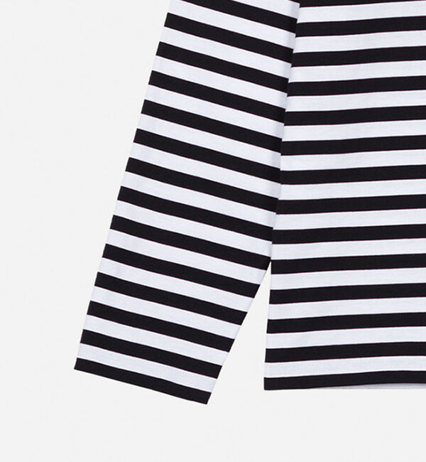 Marimekko「Tasaraita Unikko カットソー」|Tシャツ・カットソー|