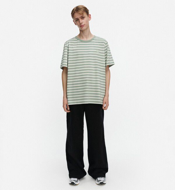 Marimekko「Tasaraita Unisex Unikko Tシャツ」|シャツ・ブラウス|