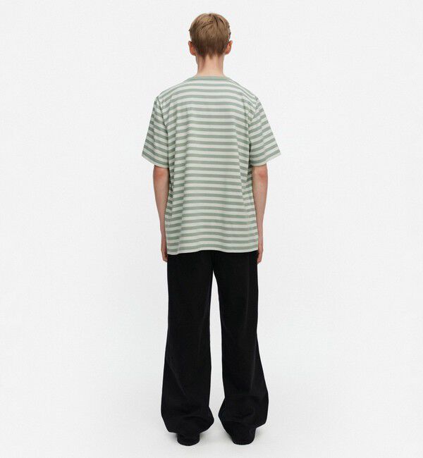 Marimekko「Tasaraita Unisex Unikko Tシャツ」|シャツ・ブラウス|