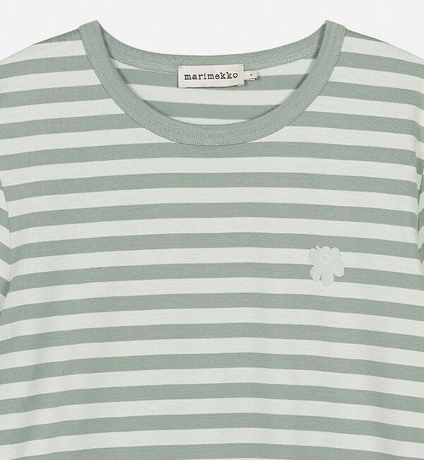 Marimekko「Tasaraita Unisex Unikko Tシャツ」|シャツ・ブラウス|