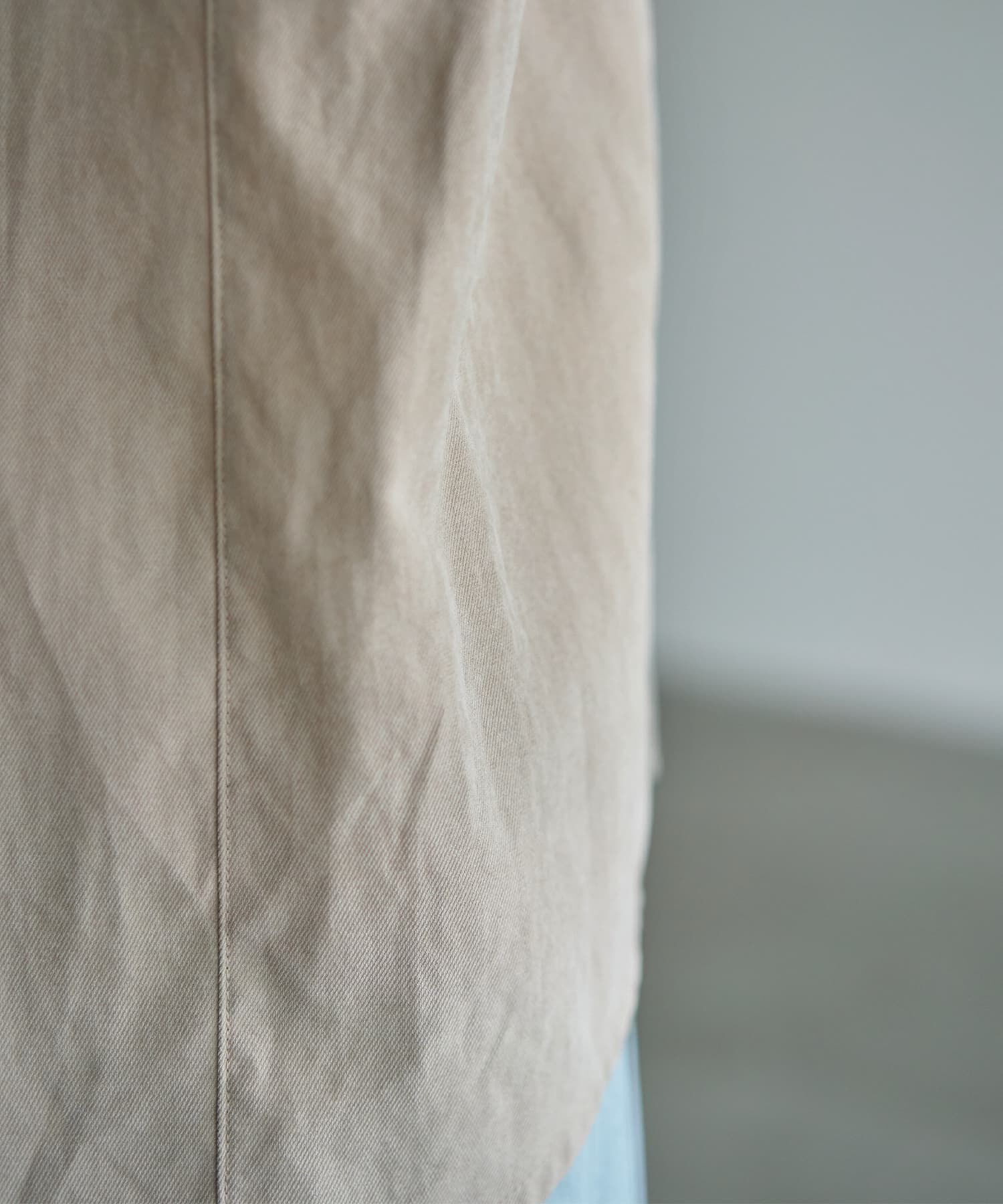 STYLE DELI「ピーチツイルオーバーサイズシャツ」|シャツ・ブラウス|