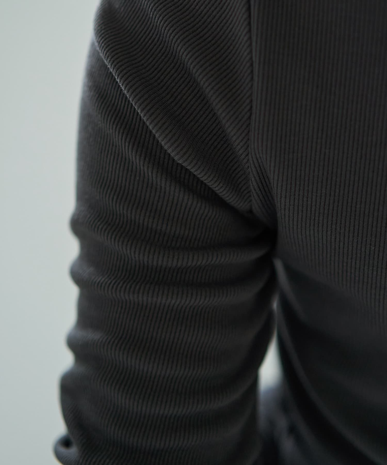 STYLE DELI「下に着るリブテレコ長袖カットソートップス」|Tシャツ・カットソー|