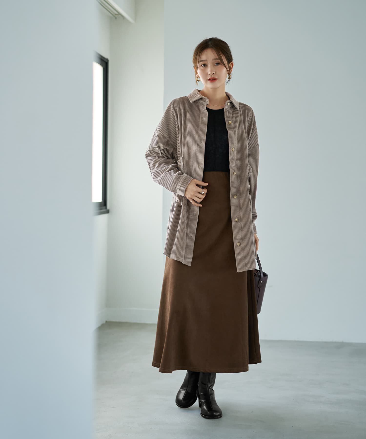 STYLE DELI「ピンタックふんわりシアートップス」|Tシャツ・カットソー|