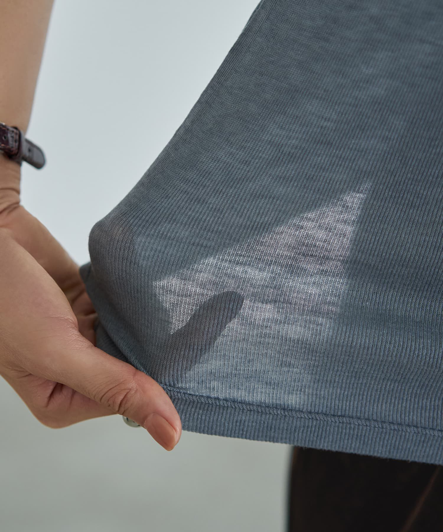 STYLE DELI「ピンタックふんわりシアートップス」|Tシャツ・カットソー|