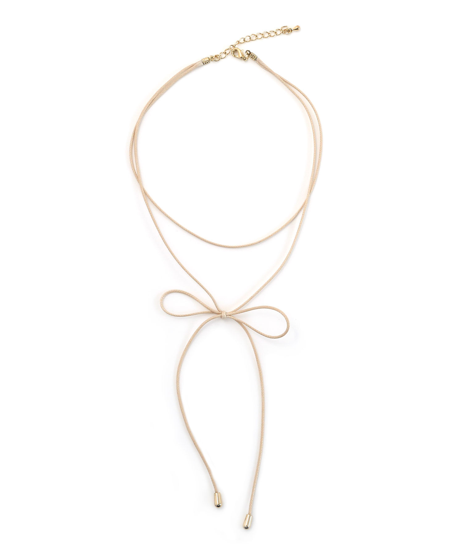 colleca la「2連リボンコードチョーカー」|ネックレス|