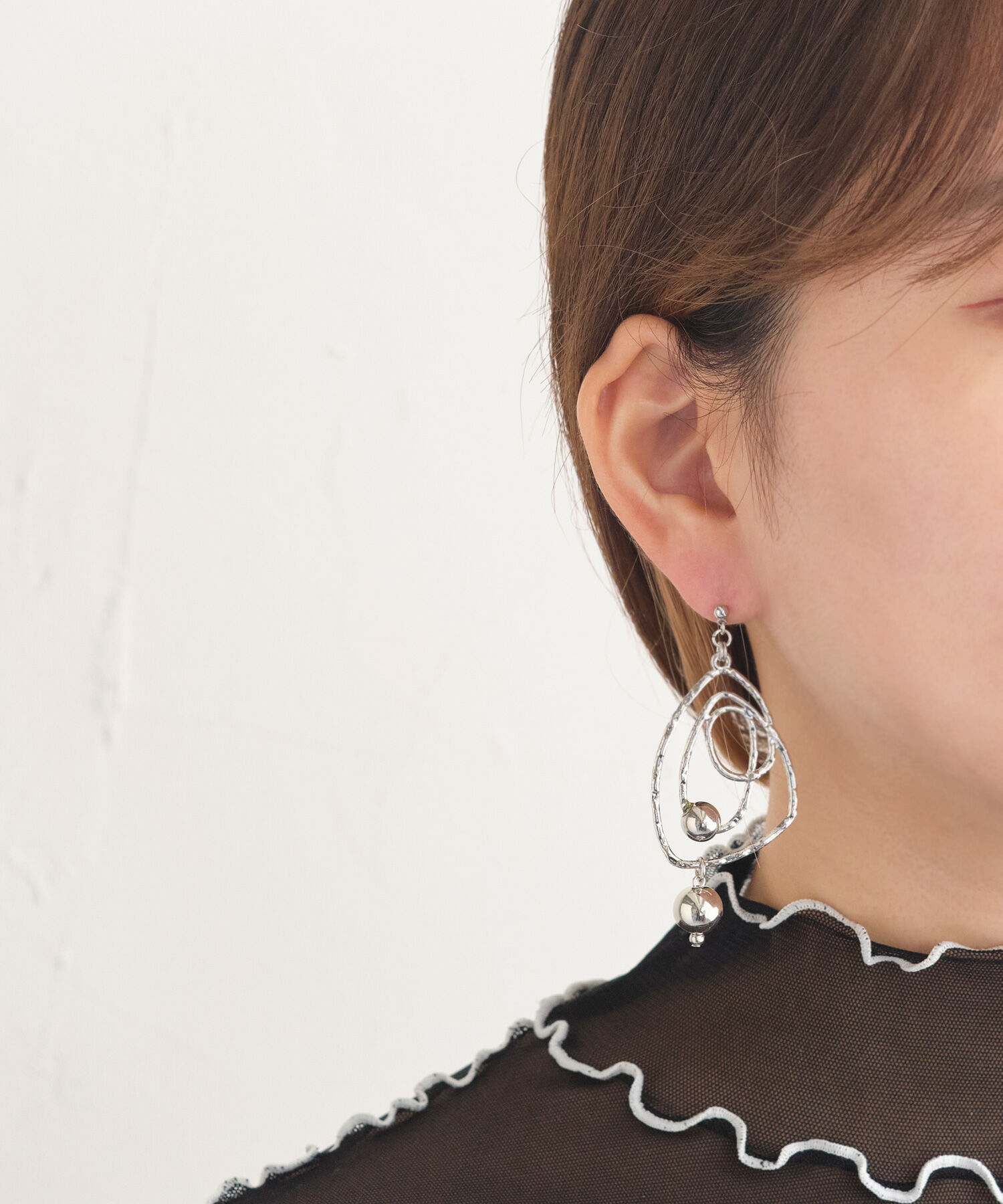 Phoebe+「【sfy】wire asymmetryピアス」|ピアス|