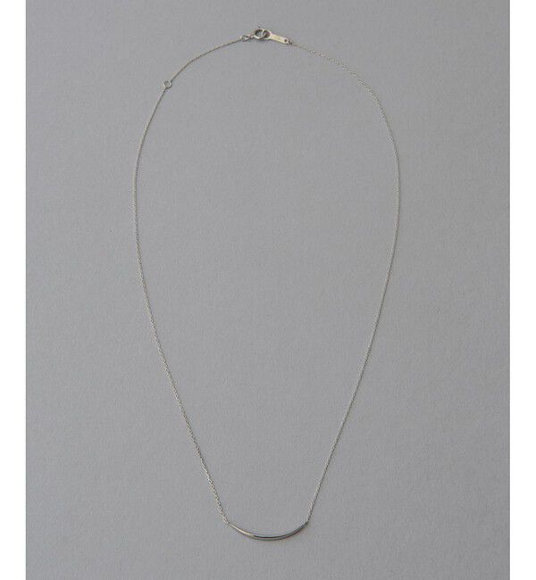 ete「[レイヤード] PT900/850 カーヴィーライン ネックレス」|ネックレス|