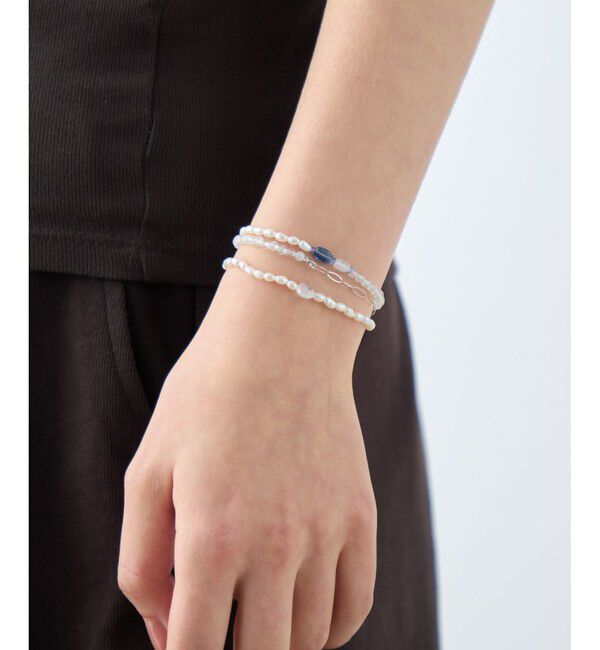 ete「[デイアップ] パール/ナチュラルストーン ネックレス」|ネックレス|