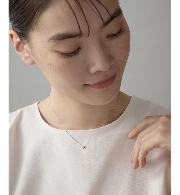 Jouete「PT900/850 ネックレス ダイヤモンド」|ネックレス|